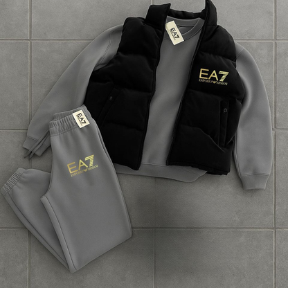 EA Set – Down Jacket, Sweatshirt & Jogging Pants