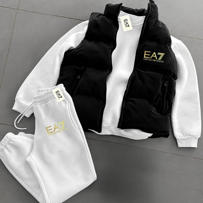 EA Set – Down Jacket, Sweatshirt & Jogging Pants