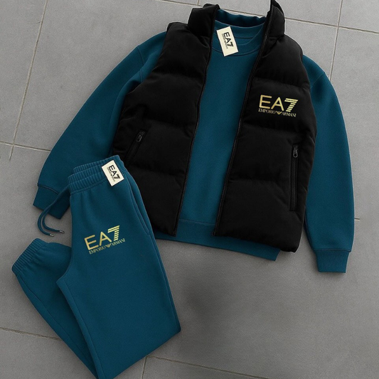 EA Set – Down Jacket, Sweatshirt & Jogging Pants